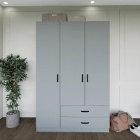 Dulap Trendy Yaman Luna 1600-037 Grey 120x181x45cm (GTR007938)