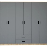 Dulap Trendy Yaman Luna Fel 1600-65 180x190.8x47.3cm (GTR007954) imaginea #4 — magazin online Desire.md