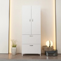 Dulap Trendy Yasam White 60x164x32cm GTR005624 imaginea #2 — magazin online Desire.md