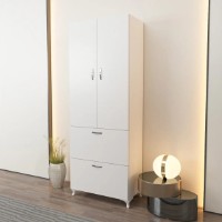 Dulap Trendy Yasam White 60x164x32cm GTR005624 imaginea #3 — magazin online Desire.md