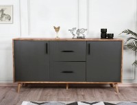 Dulăpior Trendy Cordoba Walnut/Anthracit 160x77x40cm GTR001196