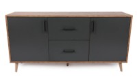 Dulăpior Trendy Cordoba Walnut/Anthracit 160x77x40cm GTR001196 imaginea #4 — magazin online Desire.md