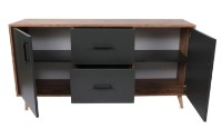 Dulăpior Trendy Cordoba Walnut/Anthracit 160x77x40cm GTR001196 imaginea #5 — magazin online Desire.md