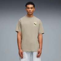 Tricou bărbătesc Puma Ess Graphics Relaxed Pebble Gray, s.L imaginea #2 — magazin online Desire.md