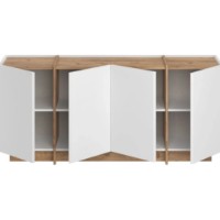 Dulăpior Trendy Dorma White/Atlantic Pine 180x80,2x45cm (GTR008169) imaginea #3 — magazin online Desire.md