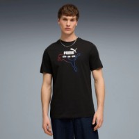 Tricou bărbătesc Puma Ess Logo Lab Summer Puma Black, s.M (69203101) imaginea #3 — magazin online Desire.md