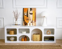 Тумба Trendy Ferlis White 160x51x40cm GTR007903