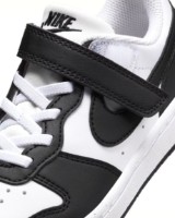 Кеды детские Nike Court Borough Low Recraft White/Black, s.27.5 фото №3 — интернет-магазин Desire.md