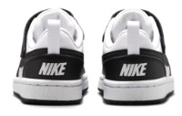 Кеды детские Nike Court Borough Low Recraft White/Black, s.28.5 фото №2 — интернет-магазин Desire.md