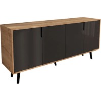 Dulăpior Trendy Latina Modern 180 Sapphire Oak/Anthracite 180x80x45cm (GTR008104) imaginea #2 — magazin online Desire.md