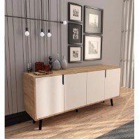 Dulăpior Trendy Latina Modern 180 Sapphire Oak/White 180x80x45cm (GTR008103) imaginea #6 — magazin online Desire.md