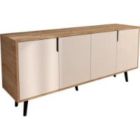 Dulăpior Trendy Latina Modern 180 Sapphire Oak/White 180x80x45cm (GTR008103) imaginea #4 — magazin online Desire.md