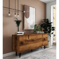 Dulăpior Trendy Latina Modern 180 Walnut 180x80x45cm (GTR008097) imaginea #3 — magazin online Desire.md