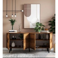 Dulăpior Trendy Latina Modern 180 Walnut 180x80x45cm (GTR008097) imaginea #4 — magazin online Desire.md