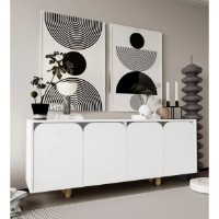 Dulăpior Trendy Lazio Bohem 180 White 180x75x45cm (GTR008106) imaginea #2 — magazin online Desire.md