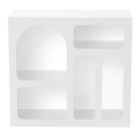 Тумба Trendy Lessa White 80x74x37cm GTR007902 фото №3 — интернет-магазин Desire.md