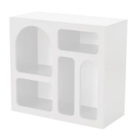 Тумба Trendy Lessa White 80x74x37cm GTR007902 фото №4 — интернет-магазин Desire.md