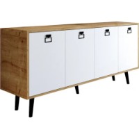 Dulăpior Trendy Mirza Modern 180 Sapphire Oak/White 180x80x45cm (GTR008100) imaginea #6 — magazin online Desire.md