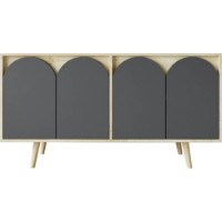 Dulăpior Trendy Venezia 150 Sapphire Oak/Anthracite 150x80x45cm (GTR008111) imaginea #3 — magazin online Desire.md
