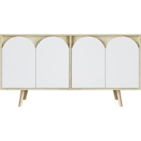 Dulăpior Trendy Venezia 150 Sapphire Oak/White 150x80x45cm (GTR008113) imaginea #3 — magazin online Desire.md