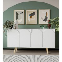 Dulăpior Trendy Venezia 150 White 150x80x45cm (GTR008110)