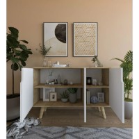 Dulăpior Trendy Verona 120 Sapphire Oak/White 120x80x30cm (GTR008118) imaginea #2 — magazin online Desire.md