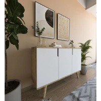 Dulăpior Trendy Verona 120 Sapphire Oak/White 120x80x30cm (GTR008118) imaginea #3 — magazin online Desire.md