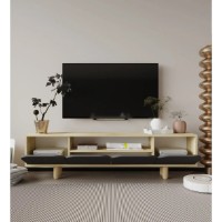 Comodă TV Trendy Lazio Sapphire Oak/Anthracite 180x48x30cm (GTR008122) imaginea #2 — magazin online Desire.md