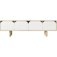 Comodă TV Trendy Lazio Sapphire Oak/White 180x48x30cm (GTR008123) imaginea #2 — magazin online Desire.md