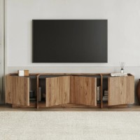 Comodă TV Trendy Lowen Atlantic Pine/Anthracite 180x46,2x35cm (GTR008161) imaginea #2 — magazin online Desire.md