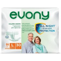 Подгузники для взрослых Evony Large 30pcs