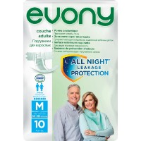 Подгузники для взрослых Evony Medium 10pcs