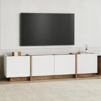 Comodă TV Trendy Lowen White/Atlantic Pine 180x46,2x35cm (GTR008164) imaginea #7 — magazin online Desire.md