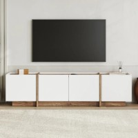 Comodă TV Trendy Lowen White/Atlantic Pine 180x46,2x35cm (GTR008164) imaginea #1 — magazin online Desire.md