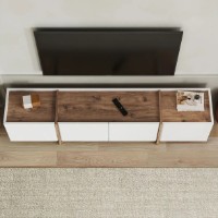 Comodă TV Trendy Lowen White/Atlantic Pine 180x46,2x35cm (GTR008164) imaginea #3 — magazin online Desire.md