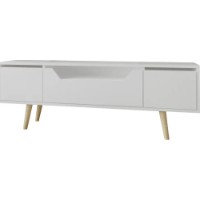 Comodă TV Trendy Roma 150 White 150x53x29,7cm (GTR008125) imaginea #2 — magazin online Desire.md