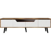 Comodă TV Trendy Roma 180 Walnut/White 180x53x30cm (GTR008128) imaginea #3 — magazin online Desire.md