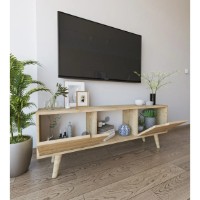 Comodă TV Trendy Siena Sapphire Oak 139,7x53x29,7cm (GTR008137) imaginea #5 — magazin online Desire.md