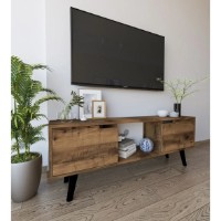 Comodă TV Trendy Siena Walnut 139,7x53x29,7cm (GTR008136) imaginea #5 — magazin online Desire.md