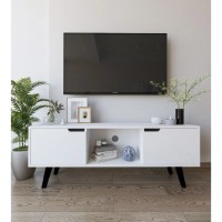 Comodă TV Trendy Siena White 139,7x53x29,7cm (GTR008135) imaginea #1 — magazin online Desire.md