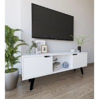 Comodă TV Trendy Siena White 139,7x53x29,7cm (GTR008135) imaginea #4 — magazin online Desire.md