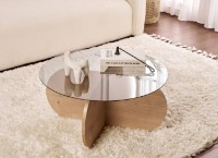 Măsuţă cafea Trendy Aeris Sapphire Oak/Fume 75x35x75cm (GTR008172)