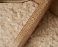 Măsuţă cafea Trendy Aeris Sapphire Oak/Transparent 75x35x75cm (GTR008171) imaginea #3 — magazin online Desire.md