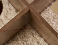 Măsuţă cafea Trendy Aeris Venezia Walnut/Transparent 75x35x75cm (GTR008175) imaginea #3 — magazin online Desire.md