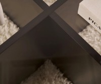 Măsuţă cafea Trendy Aeris Wood Black/Transparent 75x35x75cm (GTR008173) imaginea #3 — magazin online Desire.md