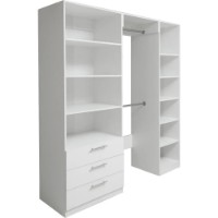 Garderoba Mashtab DOMO Modul 11 12230 2000x530x2200mm White imaginea #3 — magazin online Desire.md