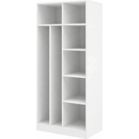 Garderoba Mashtab DOMO Modul 4 12223 700x530x2200mm White imaginea #2 — magazin online Desire.md