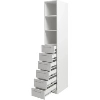 Гардероб Mashtab DOMO Modul 5 12224 350x530x2200mm White