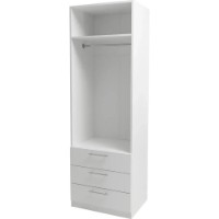 Гардероб Mashtab DOMO Modul 6 12225 700x530x2200mm White фото №2 — интернет-магазин Desire.md