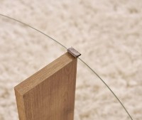 Măsuţă cafea Trendy Clara Sapphire Oak/Transparent 75x40x75cm (GTR008177) imaginea #4 — magazin online Desire.md